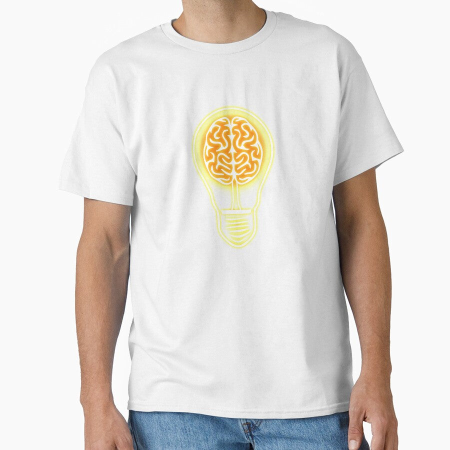 Light Bulb Idea Abstract Brain Mindfulness Cool Graphic by Essetino
