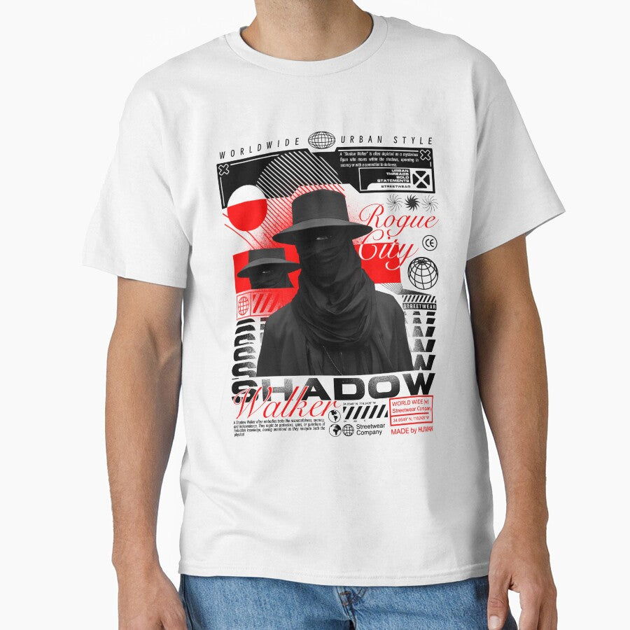 Rogue City Shadow Walker Techwear Streetwear by LunaPixelStudio