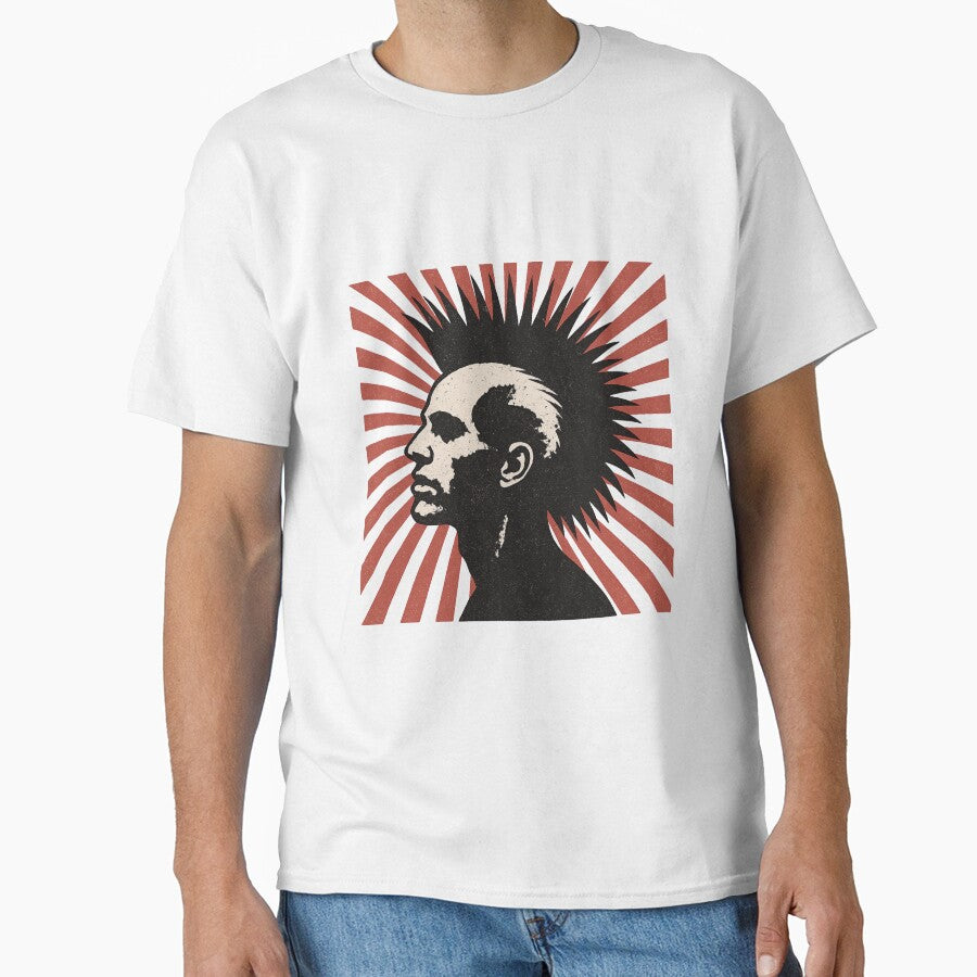 Punk Skull Mohawk Design by Driftwood77