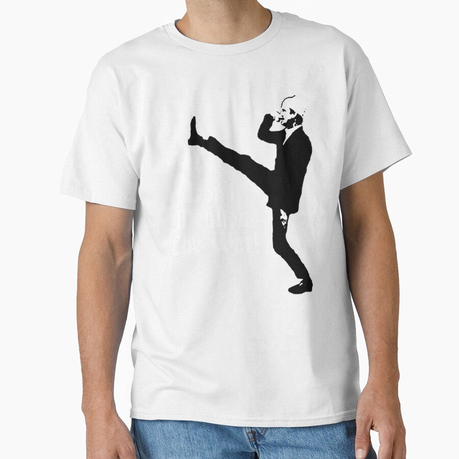 Fawlty Towers Don'T Mention The War Tee by FilipInjox