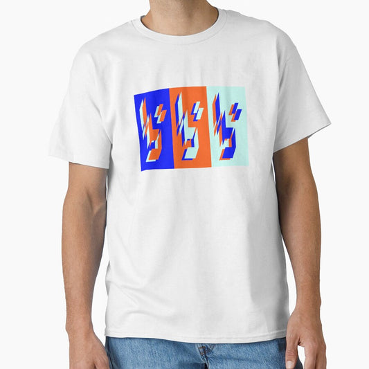 bbb (Blue, Orange, White) by LowResDesigns