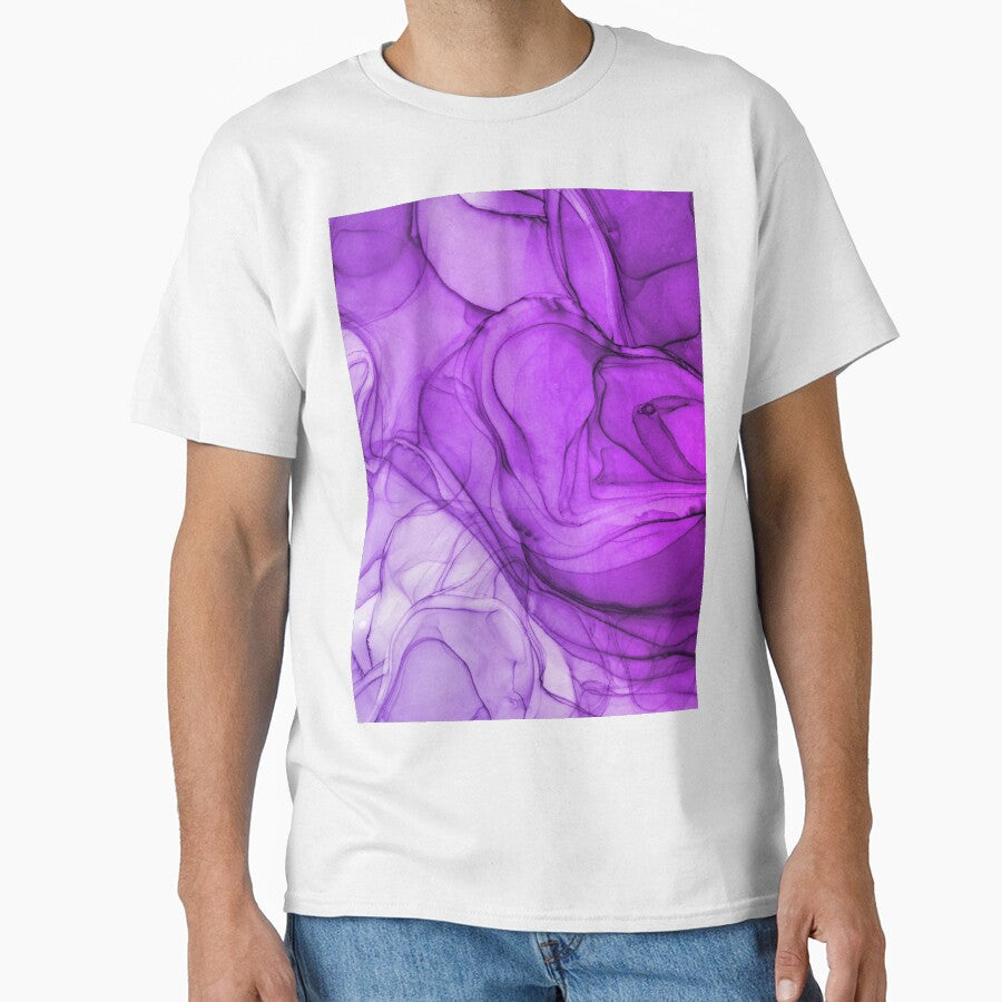 Abstract liquid art alcohol ink, liquid marble art design, abstract marble art, liquid art, purple watercolor by ZeinabTaha