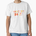You Can't Do It! Unmotivational Quote (Black Background) by SillyFun