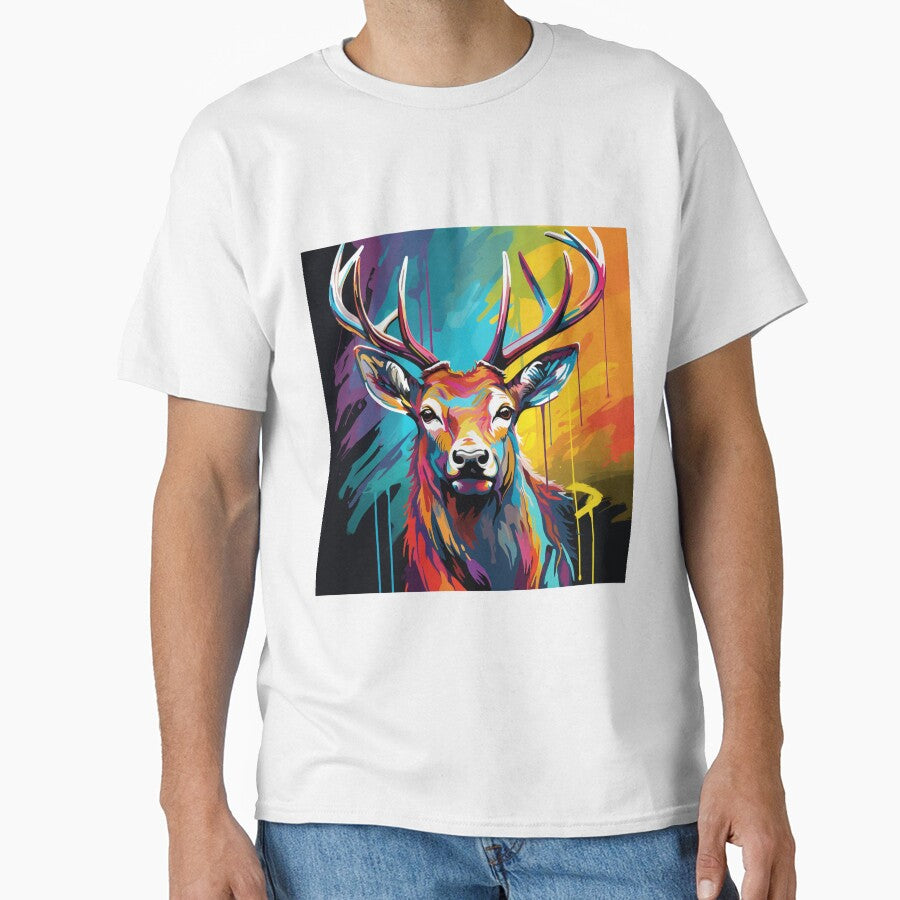 Stag Pop Art 4 by AstroRisq