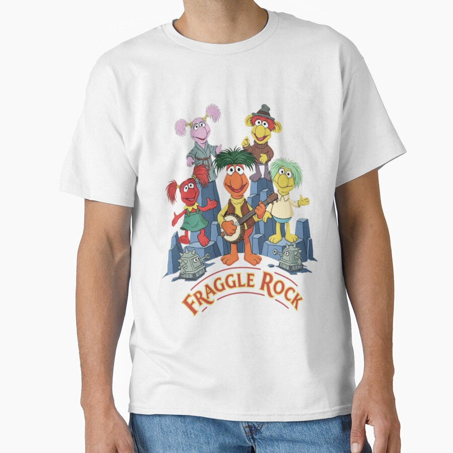 Fraggle Rock Band Group Retro Cartoon Graphic Design by ArmandinaAck1