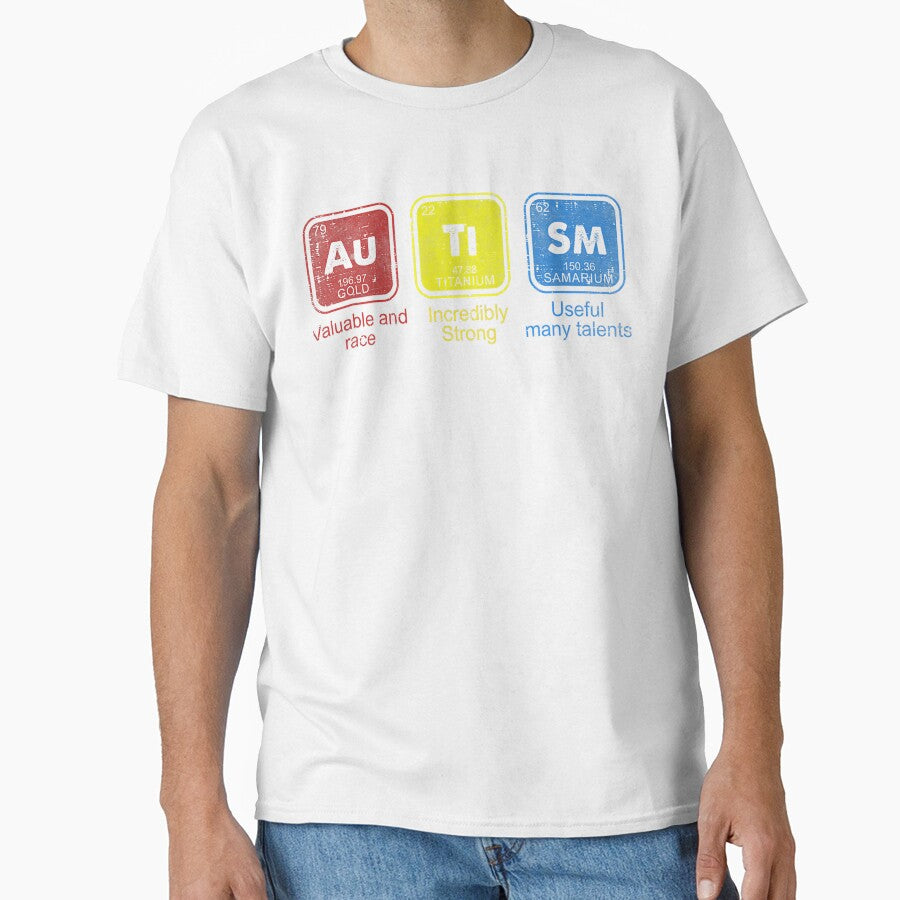 Autism Awareness Puzzle Chemical Elements Premium by LeaWalter