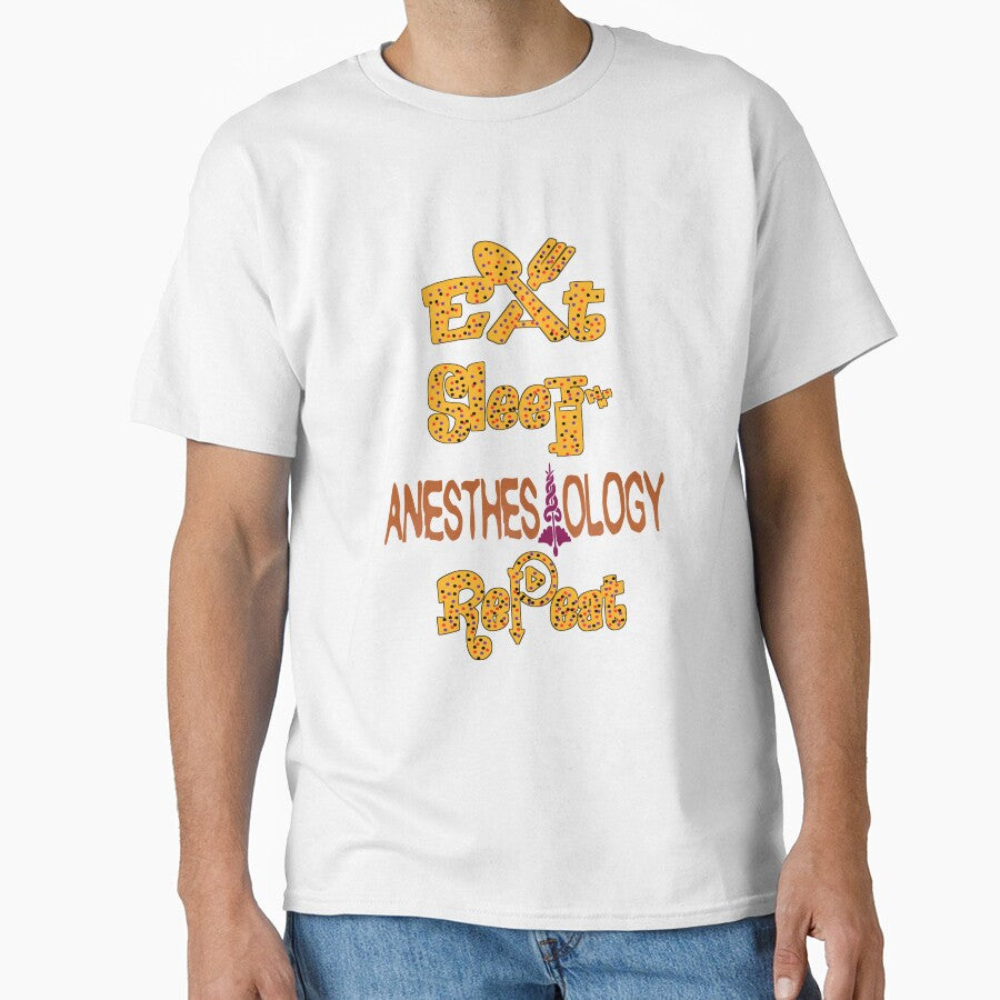 Eat sleep anesthesiology repeat, by Chakilogy