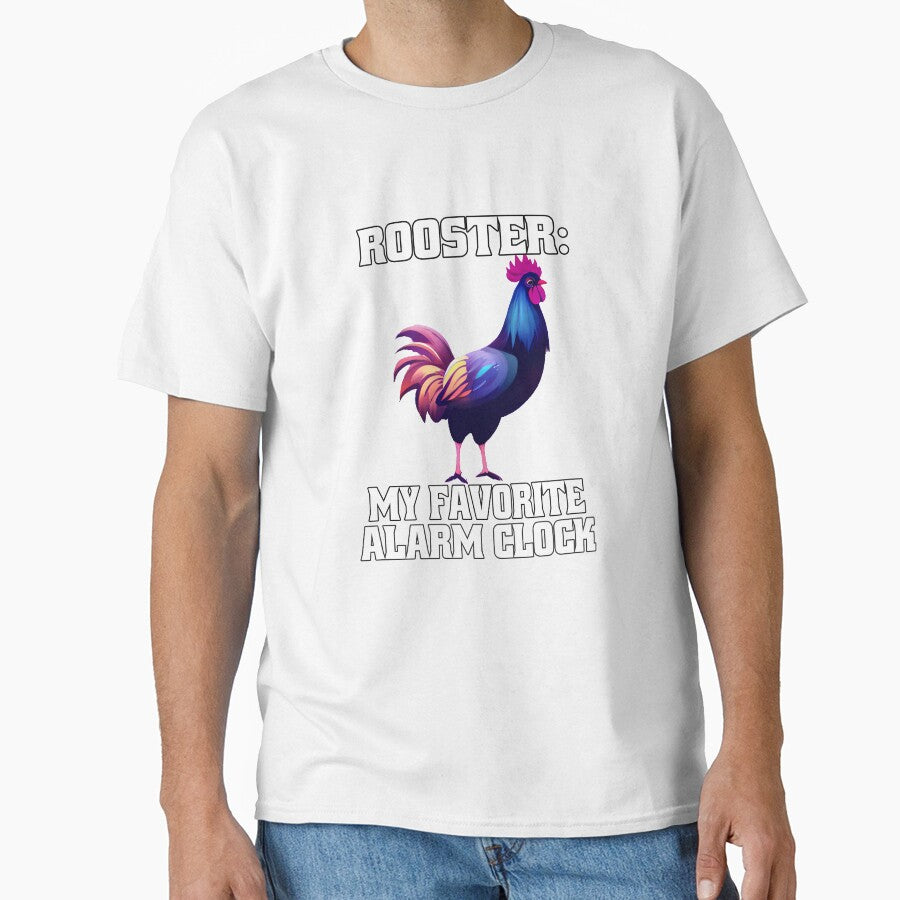 CFunny Chicken Farmer Humor Rooster:My Favorite Alarm Clock by fantasticdesign