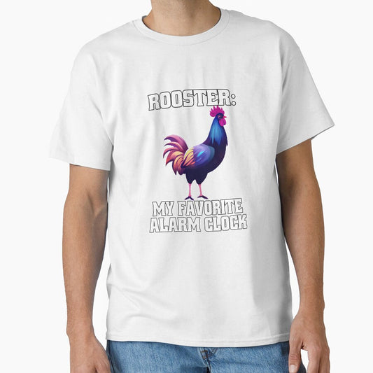 CFunny Chicken Farmer Humor Rooster:My Favorite Alarm Clock by fantasticdesign