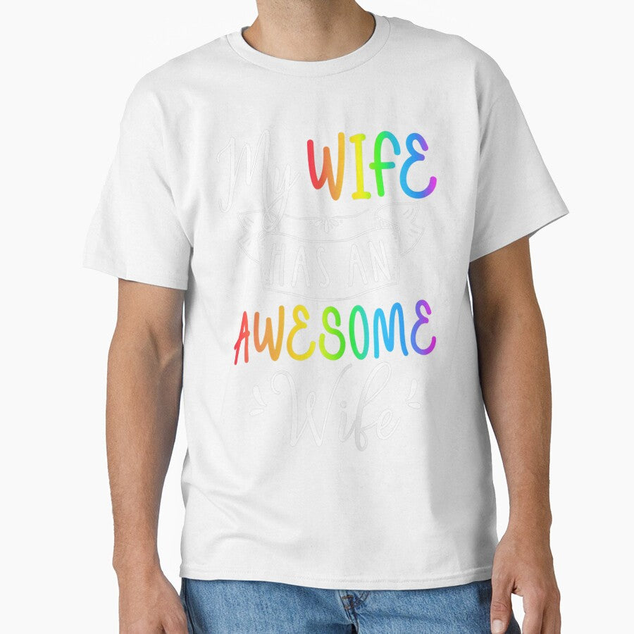 My Wife Has An Awesome Wife   Lesbian Wedding Gay Pride by HandAli