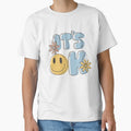 Minimalist “IT’S OK” Positive Message Design by Mackleynh