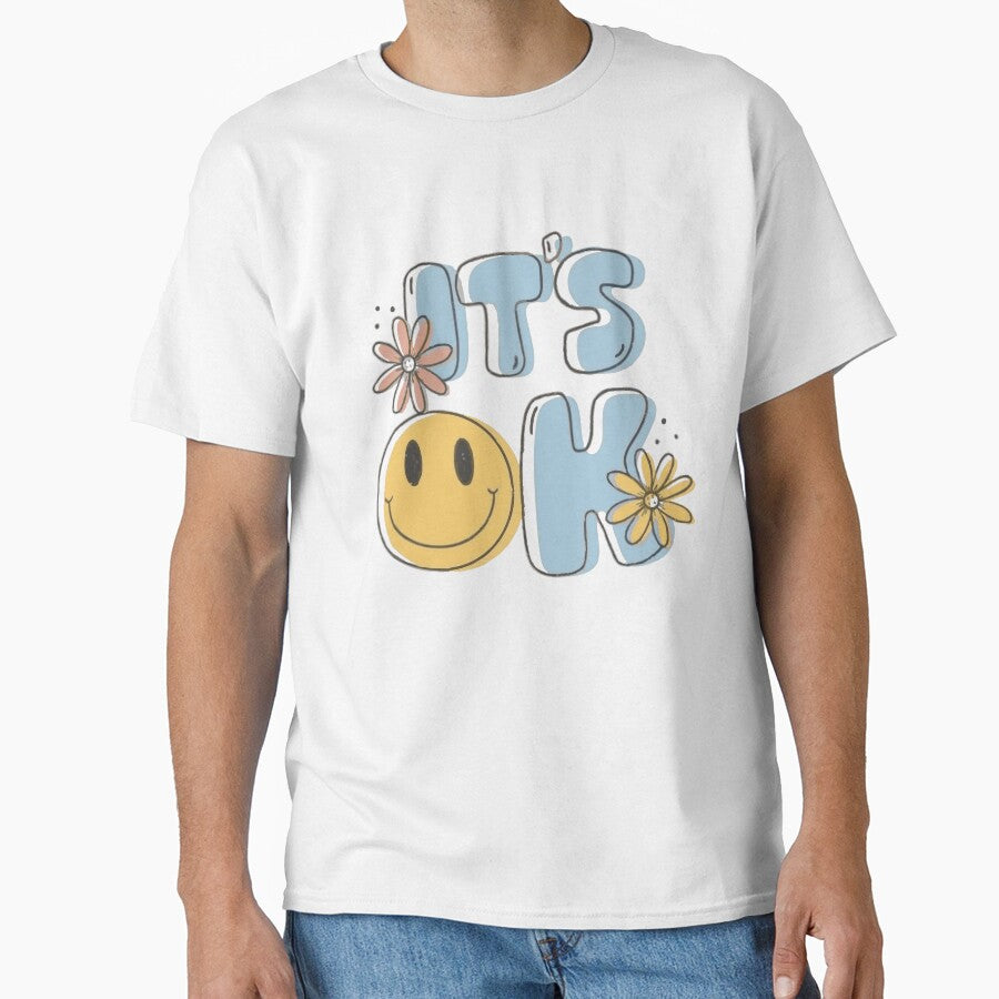 Minimalist “IT’S OK” Positive Message Design by Mackleynh