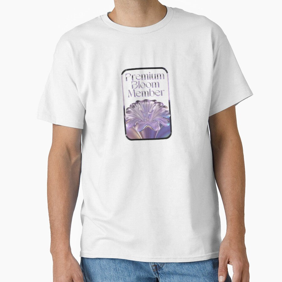 Premium Bloom Member badge with modern purple flower design by Creative88Art