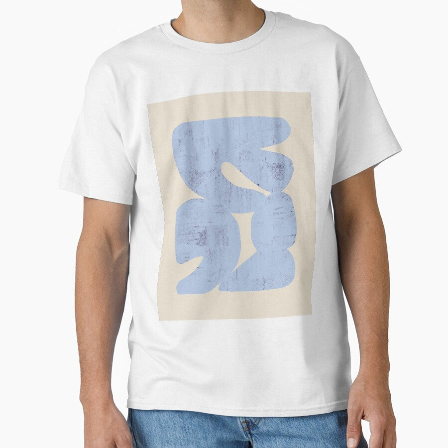 Bold Shapes NO.2 Blue by BohomadicStudio