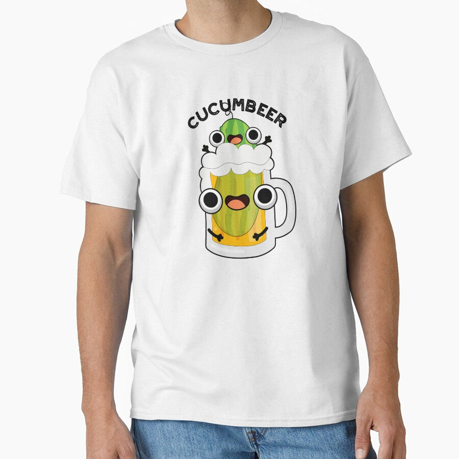 Cucum-beer Funny Beer Pun by punnybone