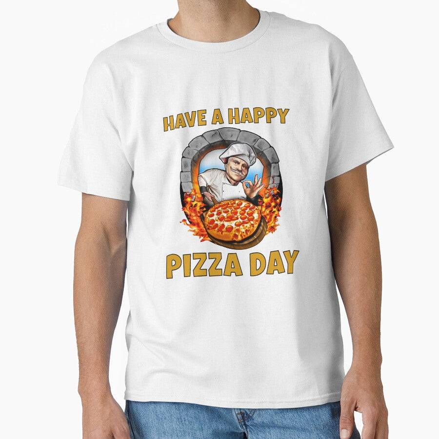 Funny Sarcastic Pizza Humor Have A Happy Pizza Day. by fantasticdesign