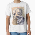 Skull Robot. Vintage grunge style by ErchulMali