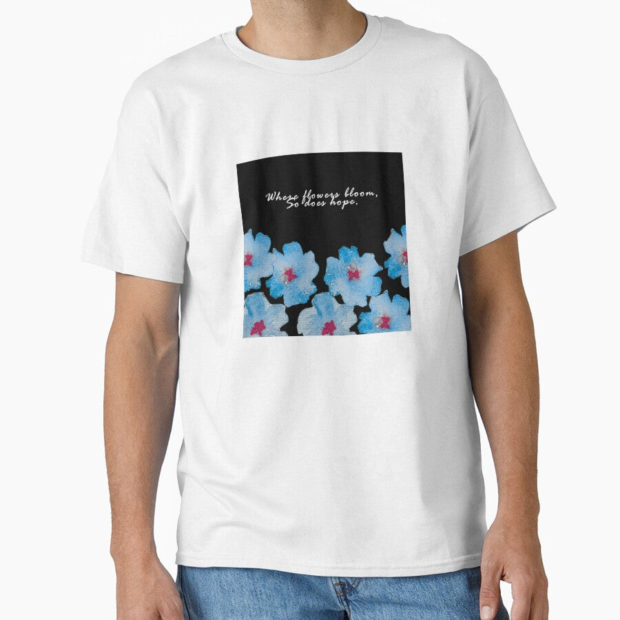 Oversized Watercolour Cerulean Bloomy by PURPLEbliss