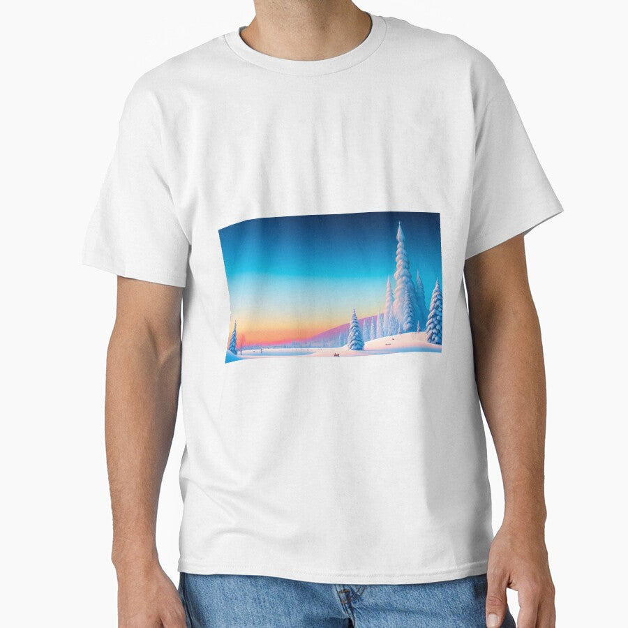 The Angel's Heavenly Snowy Plain by Nathan Z.