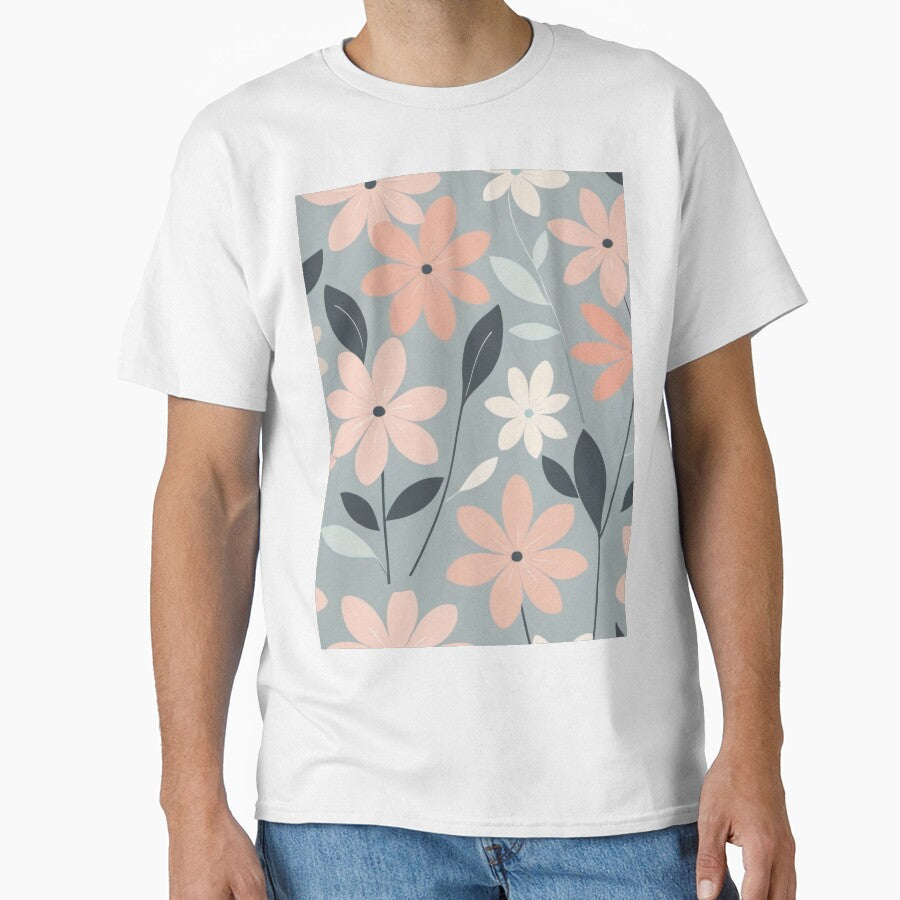 Minimalist Modern Floral Pattern by SeamPix