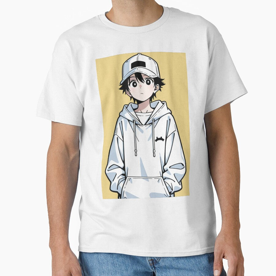 Fashion - look man white hoodie by AnimeShin