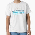Thinking Positive Printed Graphic T-Shirt by KARSCORP