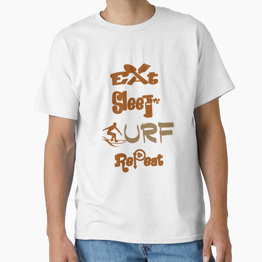 Eat sleep surf repeat, by Chakilogy