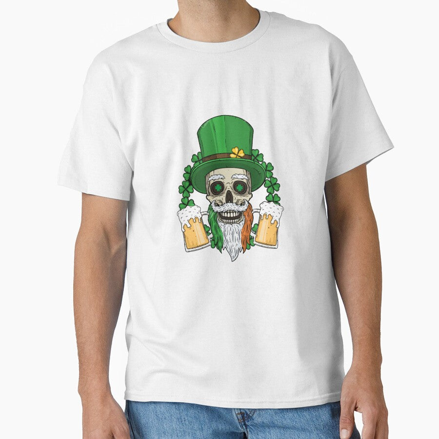 LUCKY SHAMROCK St. Patrick's Day MEN WOMEN Funny by BOHOVIN
