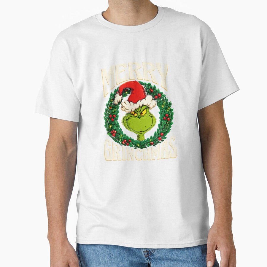 Women's - The Grinch - Merry Grinchmas Short Sleeve Graphic by STVSpinsDesign