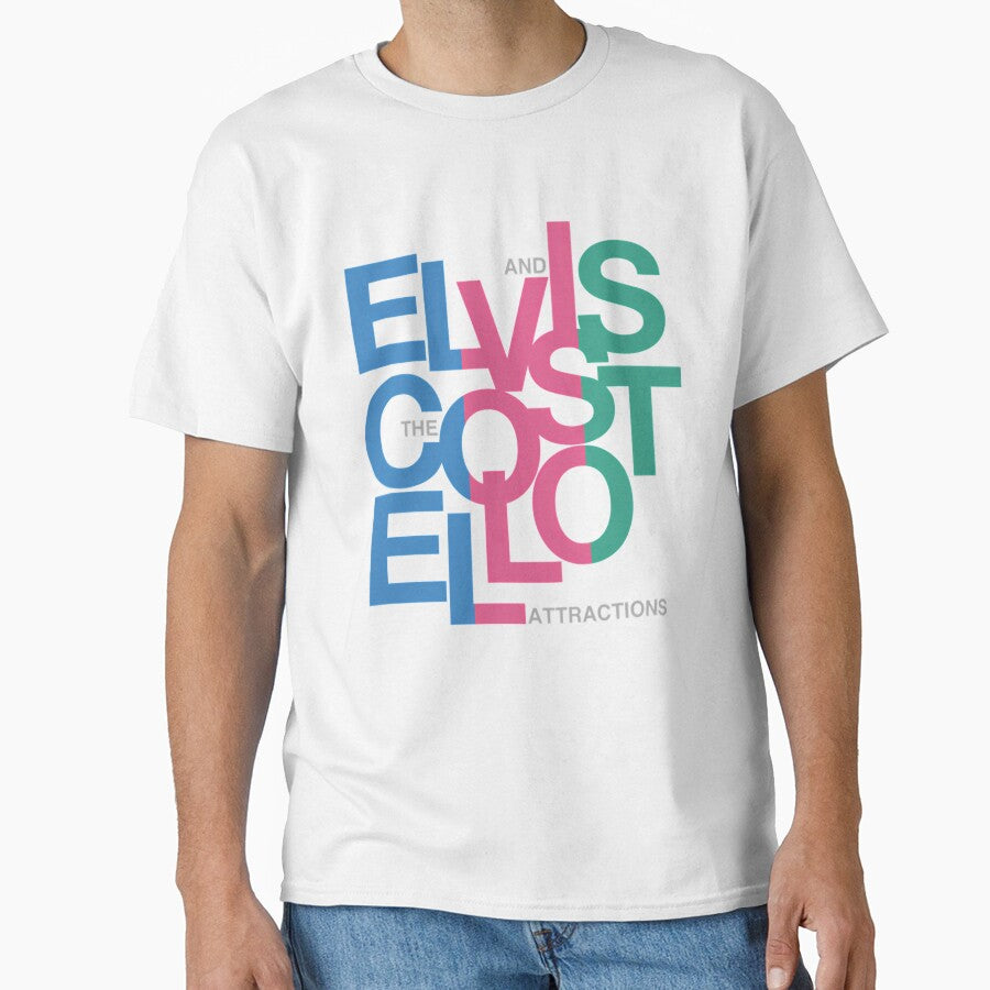 Elvis Costello (Black) And The Attractions by Paidobento