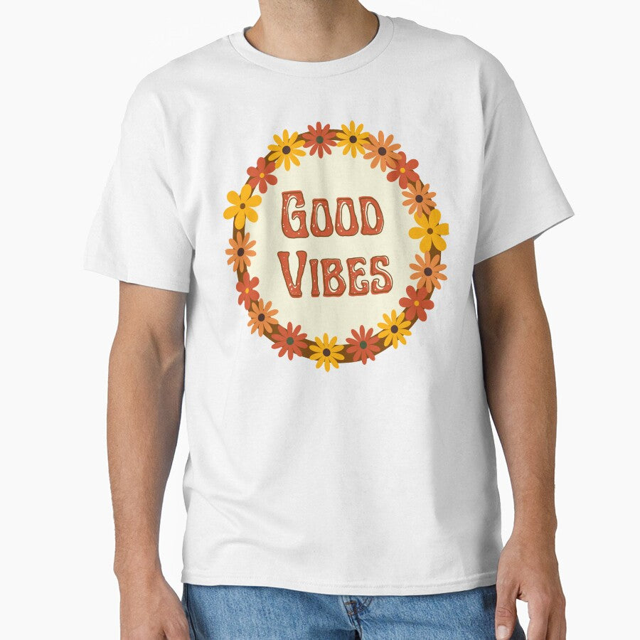 Good vibes hippie flowers by DemonicGloom