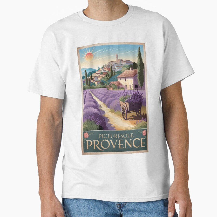 Provence Vintage Travel Poster by TravelerRat