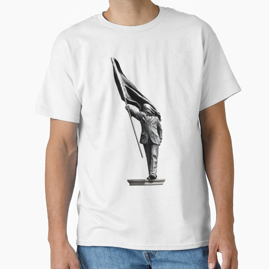 Blinded by the flag – Urban Statue Edition by DogLord