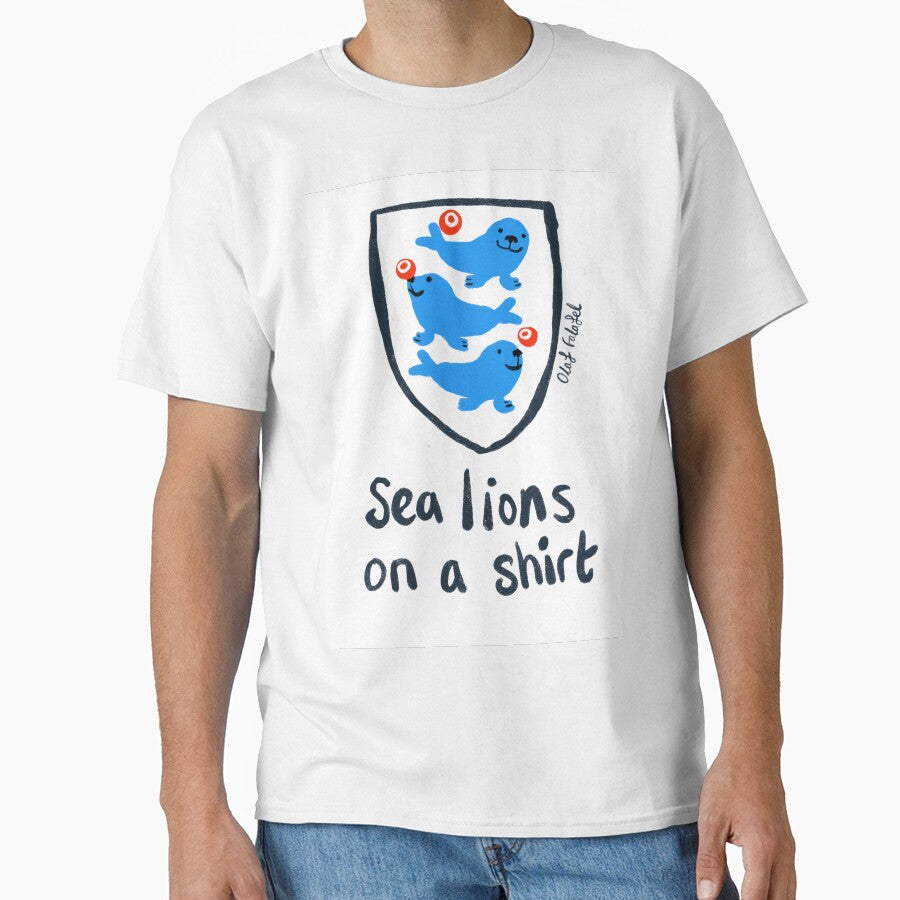 Sea lions on a shirt by Ofalafel