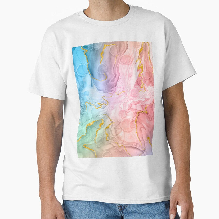 Abstract liquid art alcohol ink, liquid marble art design, abstract marble art, liquid art, pastels light watercolor by ZeinabTaha