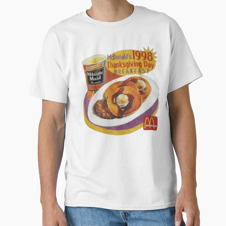 McD's Thanksgiving Breakfast 1998 Vintage Repop by StrangeBootique