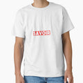 SAVOIR – Bold French Typography Streetwear Design | Minimal Paris Aesthetic Graphic Tee by Voici