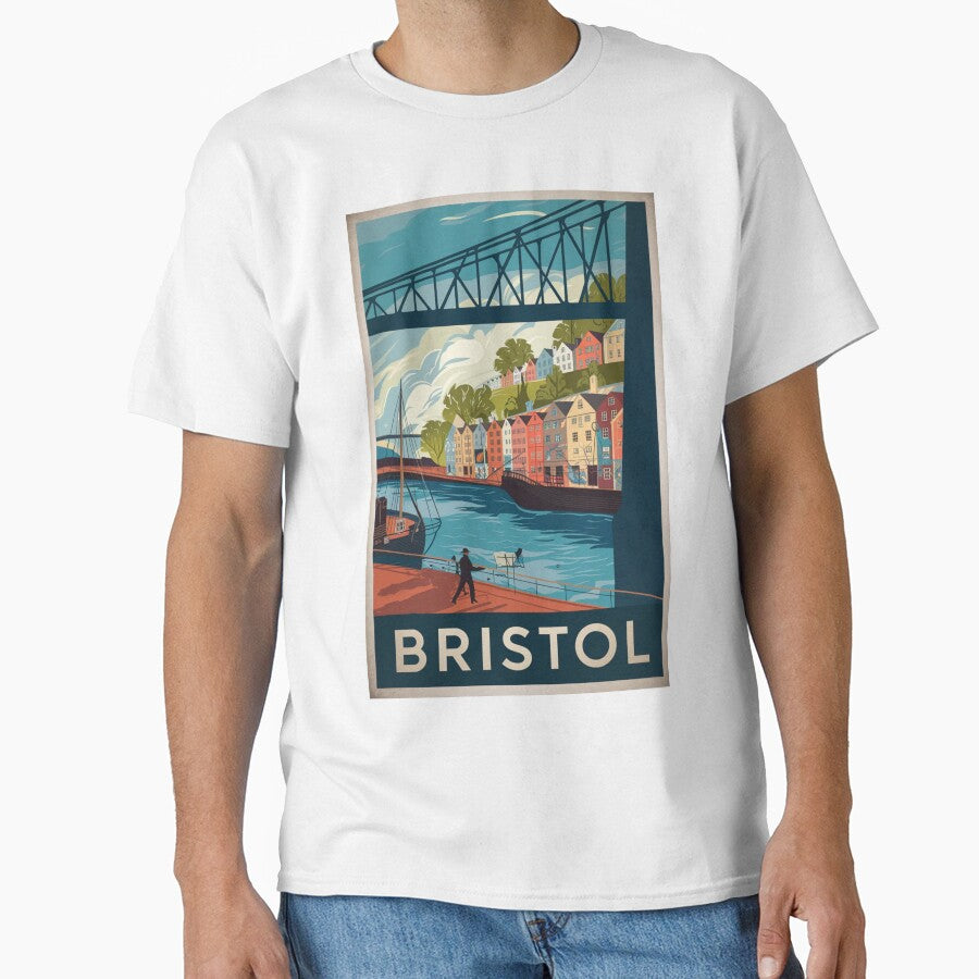 Bristol Vintage Travel Poster by TravelerRat