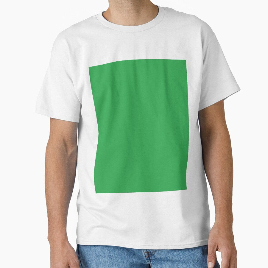 Plain Solid Color Medium Green Vivid Green Grass Green by mimihuang creations