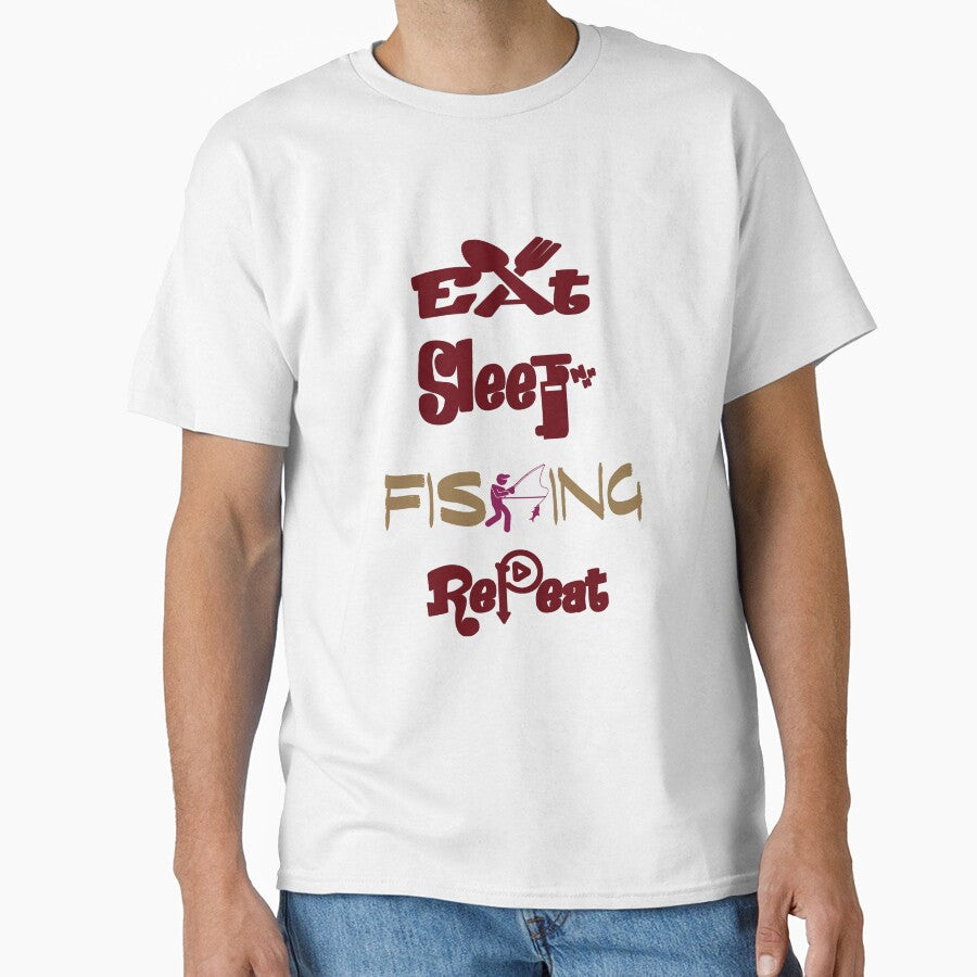 Eat sleep fishing repeat, by Chakilogy
