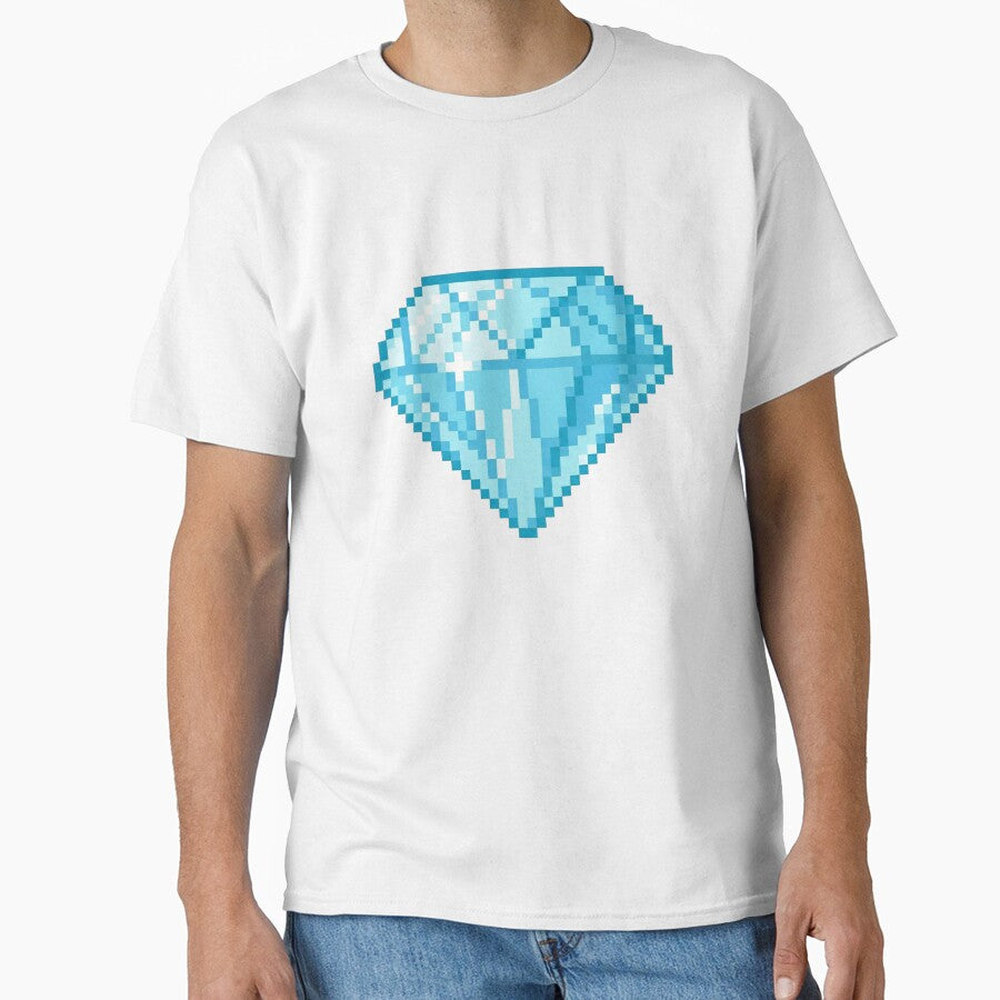 Pixelated Diamond by Potato Quality Prints