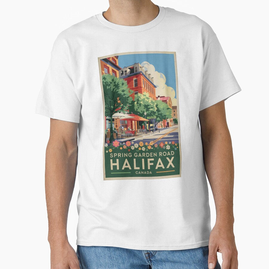 Halifax Vintage Travel Poster by TravelerRat