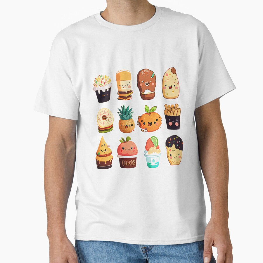 #5 Cute happy food dessert sticker pack by KawaiiFoodArt