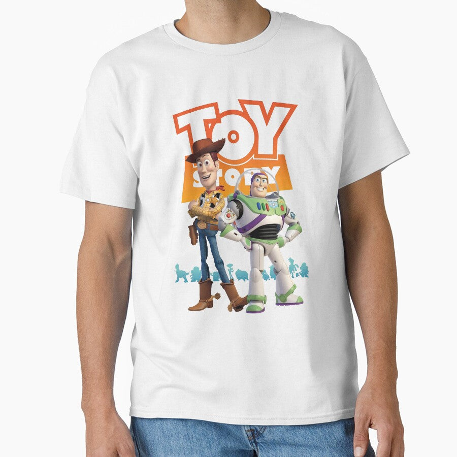 Sheriff Woody and Buzz Lightyear Best Friends Retro by VelvetEasel