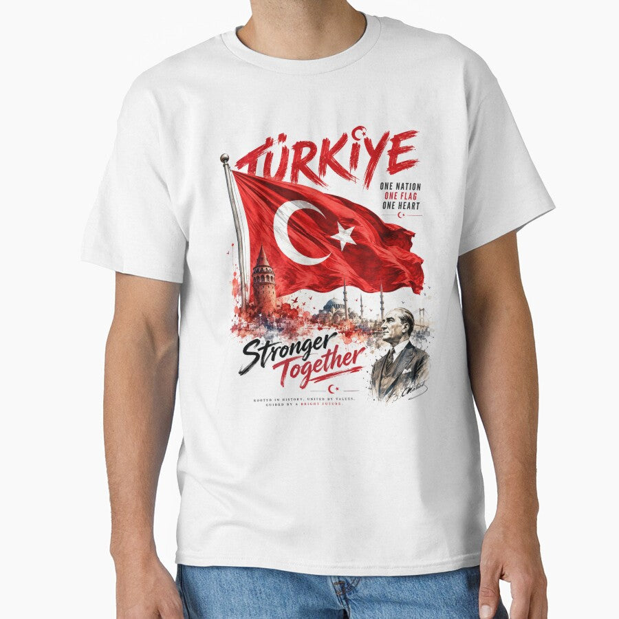 Proud Spirit of Türkiye – Stronger Together by Countries&Cities Shop