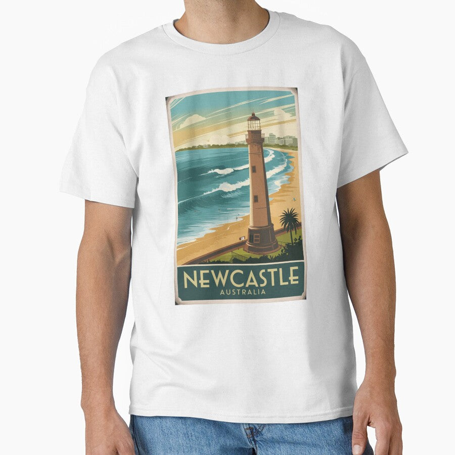 NewcastleVintage Travel Poster by TravelerRat