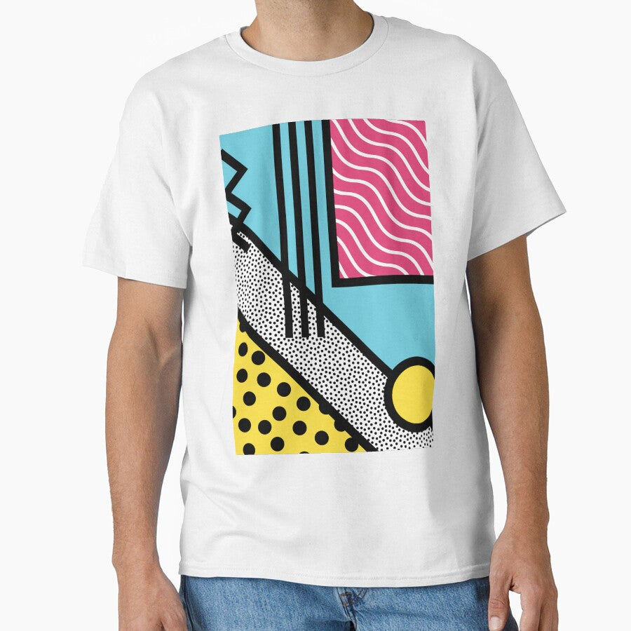 Abstract 80s memphis pop art style graphics by UDDesign