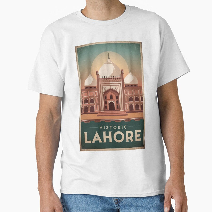 Lahore Vintage Travel Poster by TravelerRat