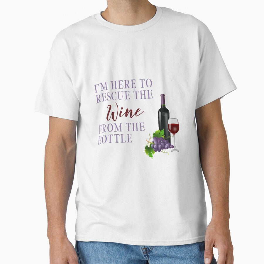 Funny Wine Drinker To The Rescue by Coastal-Designs