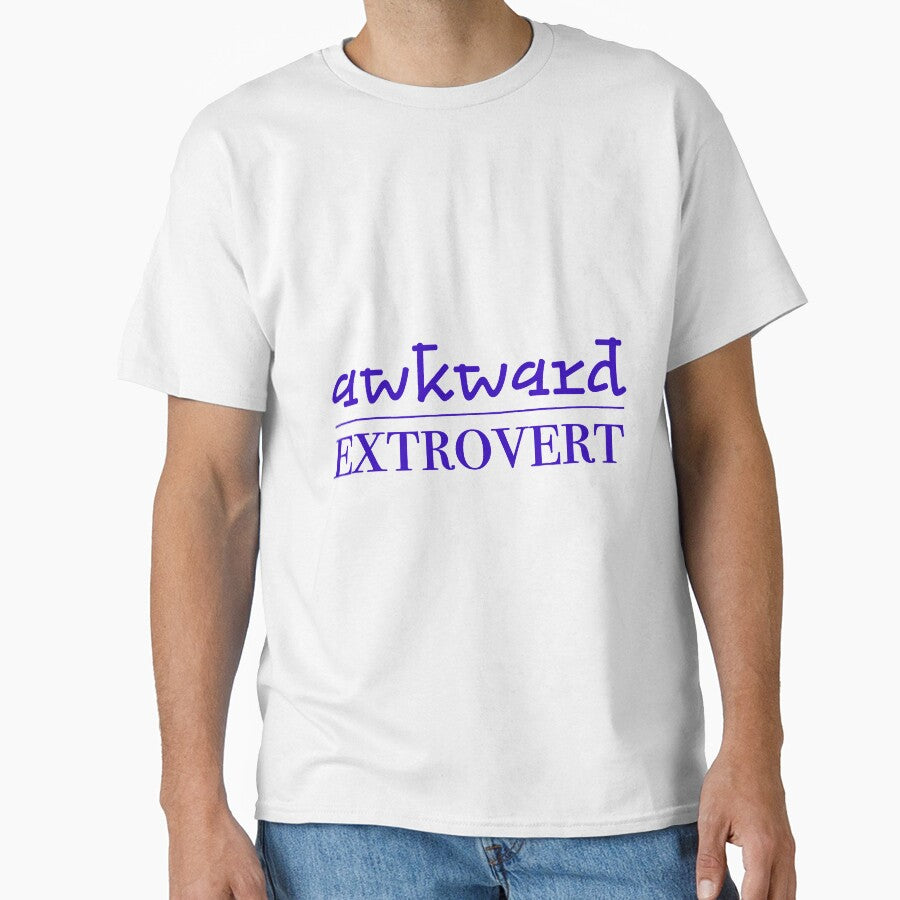 Awkward Extrovert Blue by WellDesignedByK